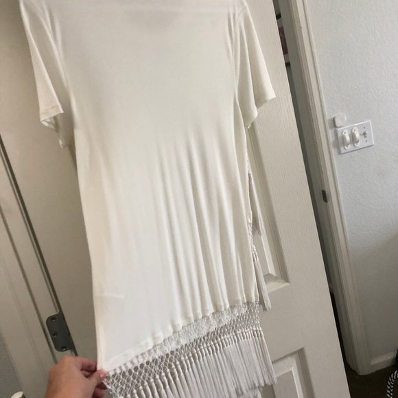 Opening Ceremony Fringe Shirt/Dress - Picture 5 of 6